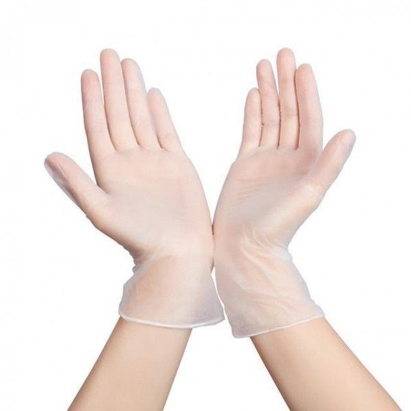 Couleur transparente jetable 1000PCs/CTN des gants XL de vinyle de Sugical d'anti glissement