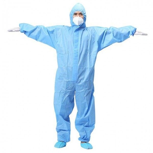 Costume chimique de combinaisons protectrices jetables du groupe 40Gsm de Signo avec le capot