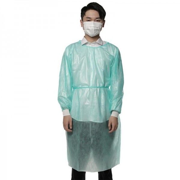 Robe jetable d'isolement de S-XXL