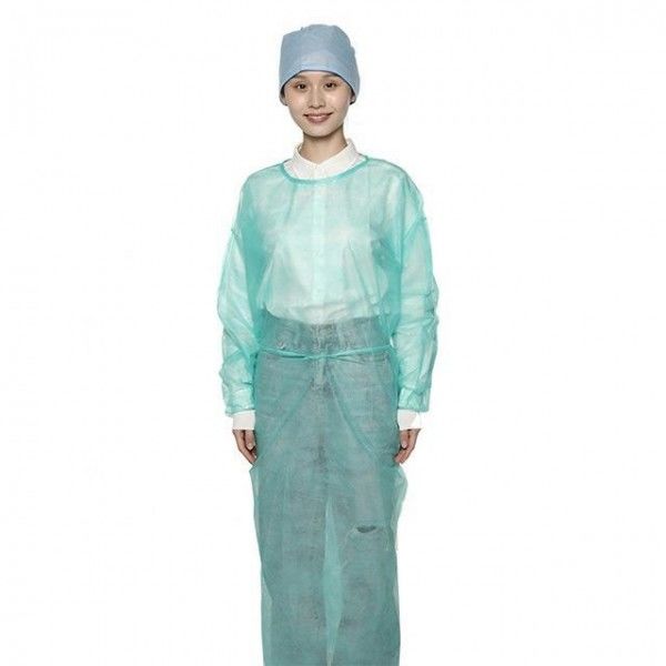 Contre des virus Aami robe jetable de Cpe de niveau 3 robes d'isolement