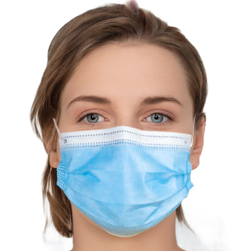 masque protecteur non tissé jetable bleu de masque protecteur des couches Ffp2