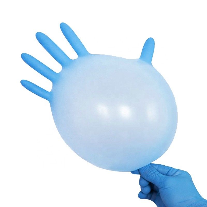 Mécaniques bleue d'ASTM D6319 6 Mil Disposable Nitrile Gloves For