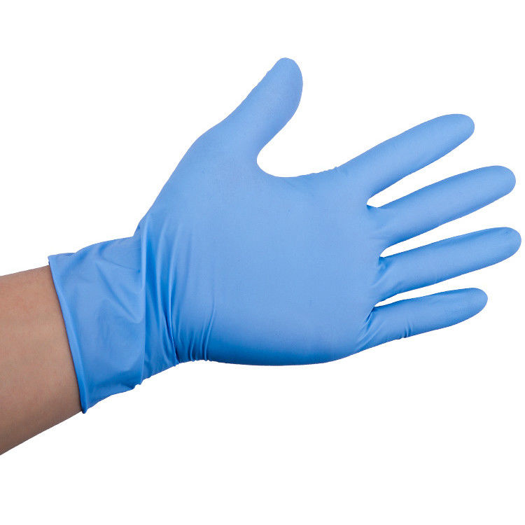 Signo 8 gants de nitriles de la résistance En374 de Mil Nitrile Mechanics Gloves Tensile