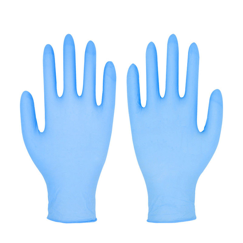 Gants libres de nitriles de poudre libre de latex de la longueur 240mm de SIGNO pour l'usage médical