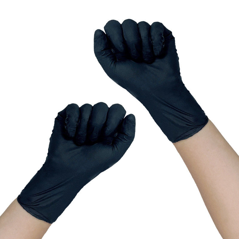 Anticorrosion 5 gants stériles de Mil Black Nitrile Gloves/hôpital XL