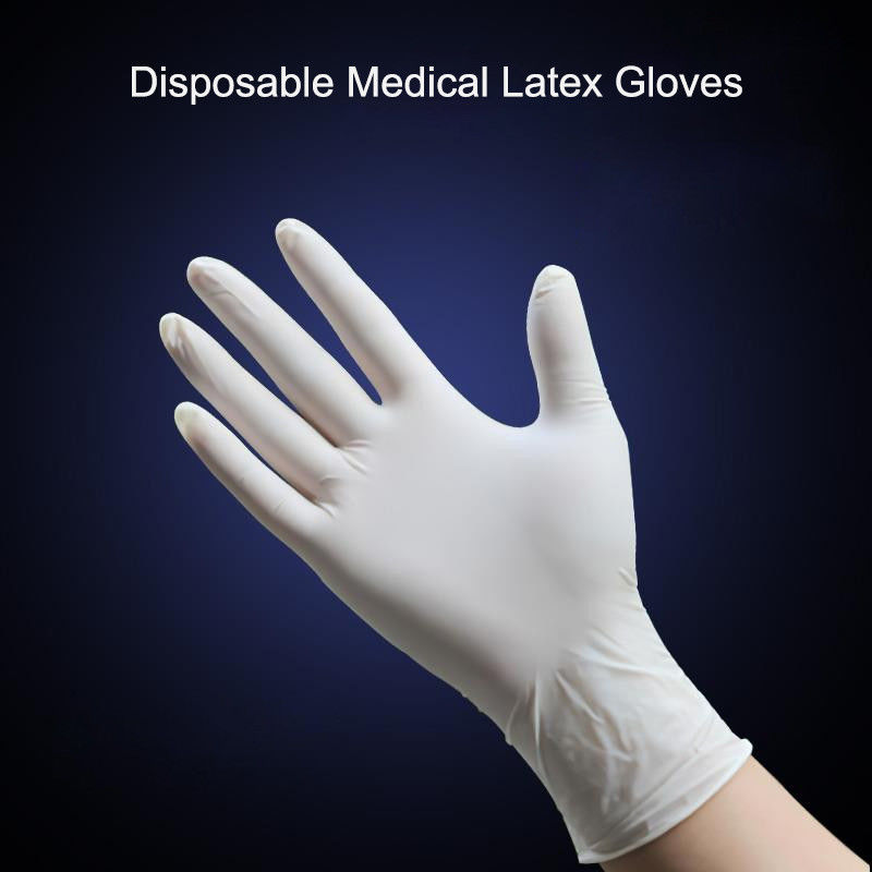 Glissement EN455 de gants jetables de latex d'ISO9001 Xxl l'anti saupoudrent les gants médicaux libres