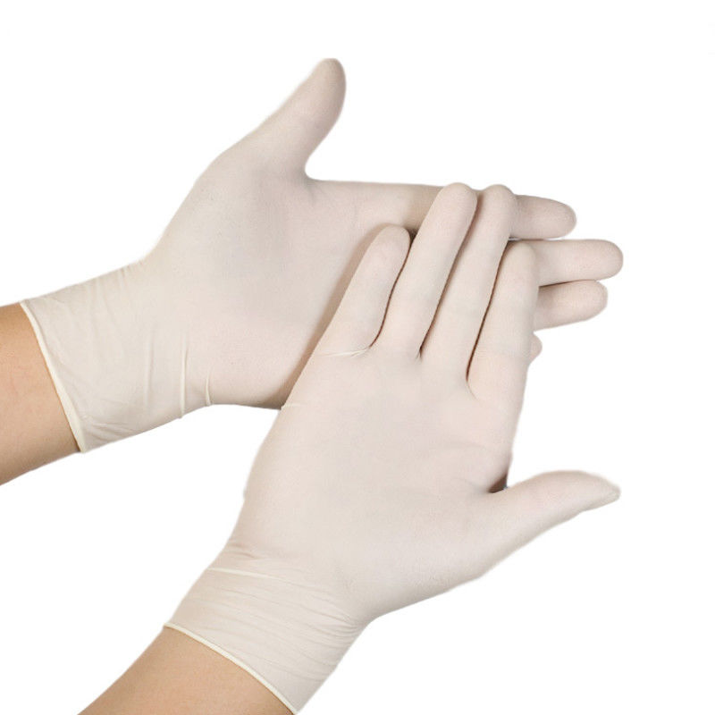 Gants de latex d'ODM Powderless d'OEM/gants jetables de latex grands