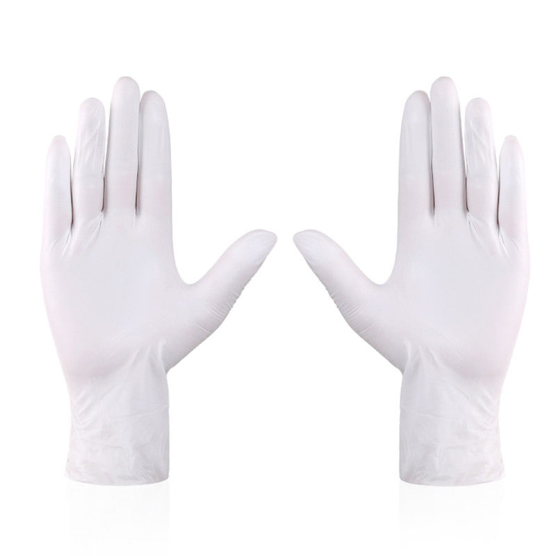 Gants adaptés aux besoins du client de latex de service de traiteur de nqa 1,5/gants jetables en poudre