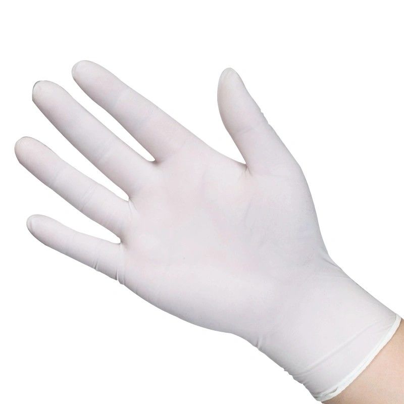 Le latex de la CE nqa 1,0 a saupoudré les gants chirurgicaux pour la protection de main AUCUN TROUS