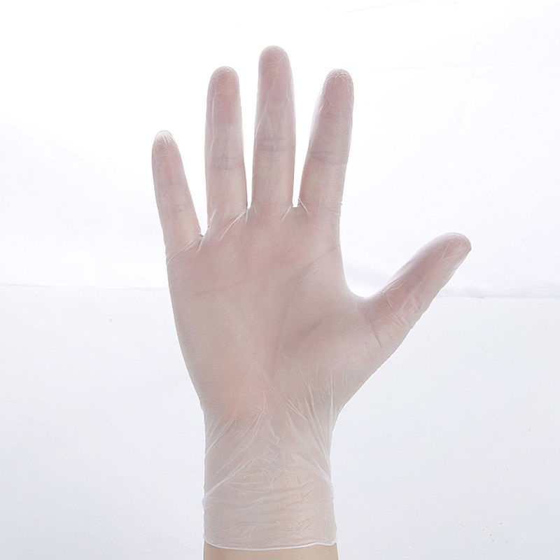 Les gants jetables de vinyle de contact sans heurt de PVC saupoudrent l'anti OEM et ODM libres de coupe