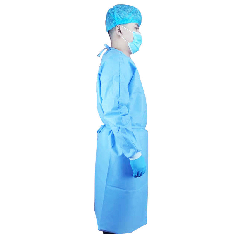 ISO13485 robes chirurgicales jetables répulsives liquides S M L XL XXL confortables