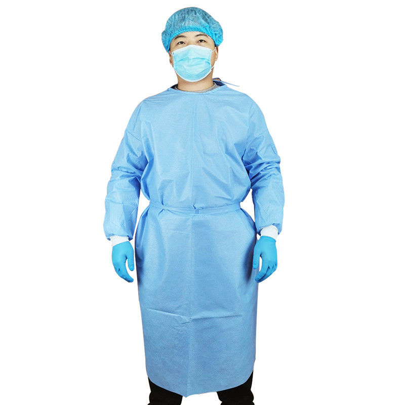 Robe imperméable d'isolement de 10 PCS/Box
