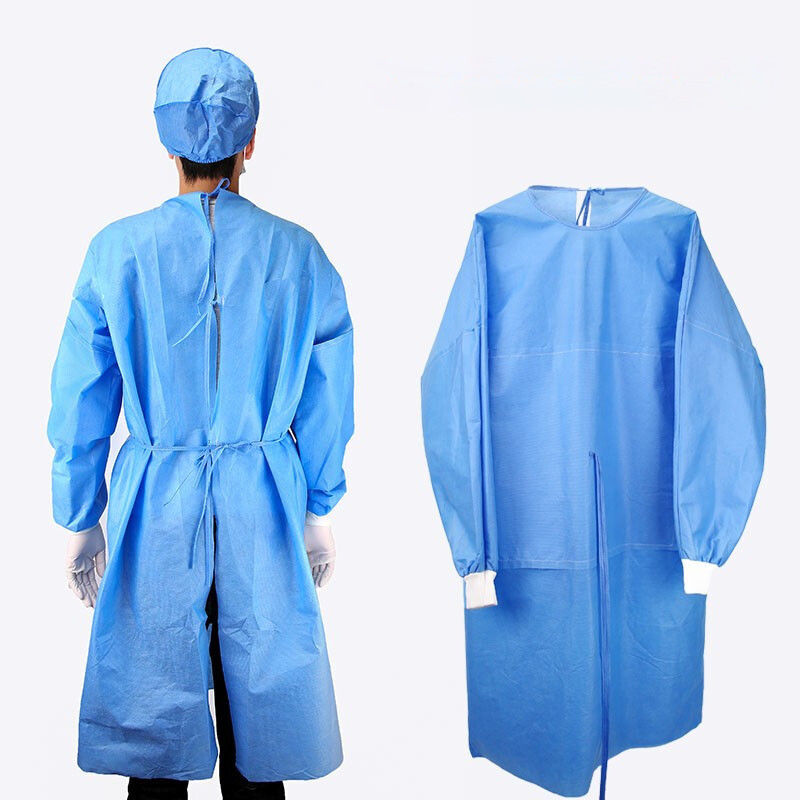 L'ODM d'OEM stérile de robes chirurgicales du niveau 3 à usage unique imperméables de Smms a accepté