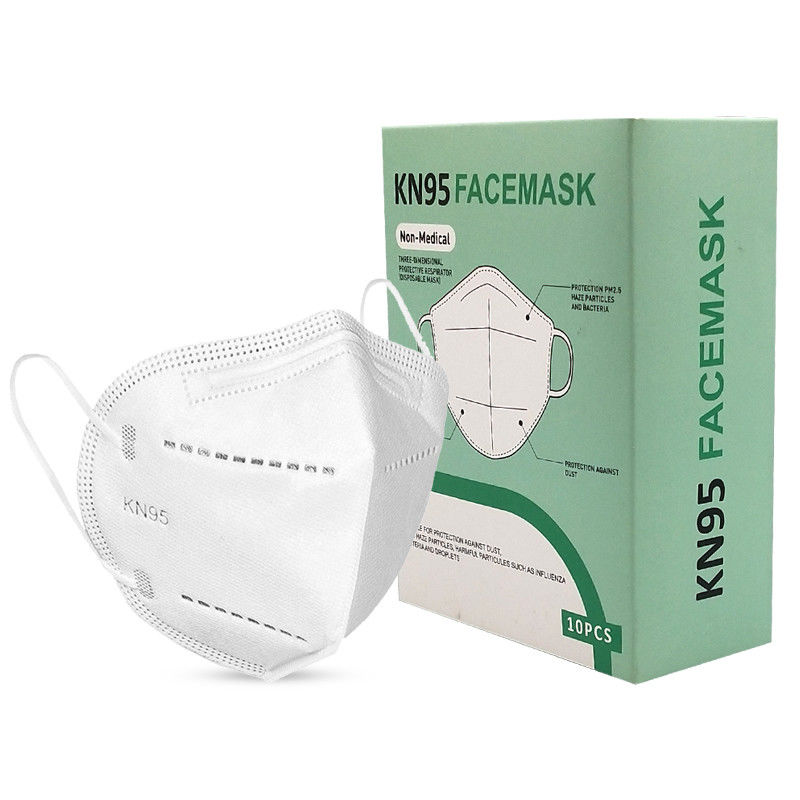 Valve simple protectrice jetable 5 Plys de masque protecteur KN95 non tissé