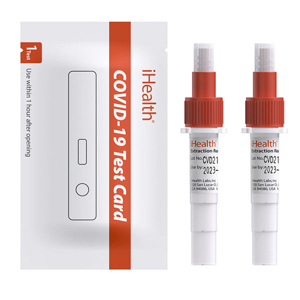 IHealth Clear 19 Rapid Self Test Nasal Swab FDA Kits à domicile