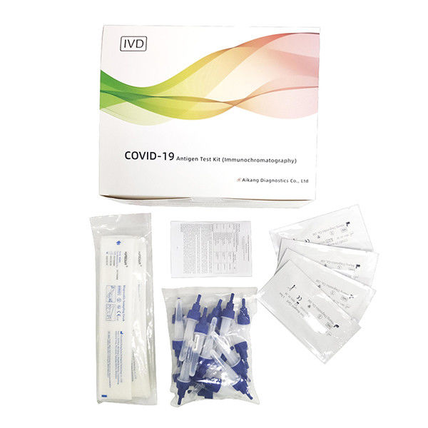 25pcs clair 19 test rapide nasal nasopharyngé oropharyngé salive