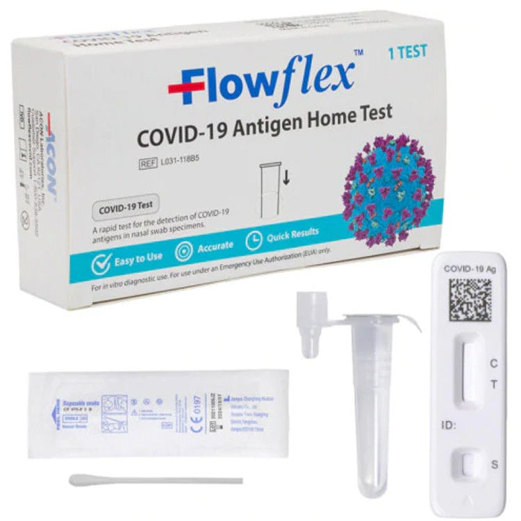 Kit de Kit Nasal Specimen Nasopharyngeal Test d'essai de maison de FDA Flowflex